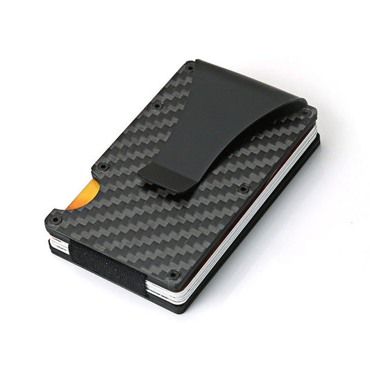 RFID-Protected Wallet & Money Clip (Carbon Fibre)