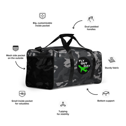 Fly Out Day Camo Duffle bag