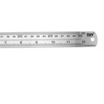 Stainless Steel double sided Rule - 150mm / 300mm / 500mm